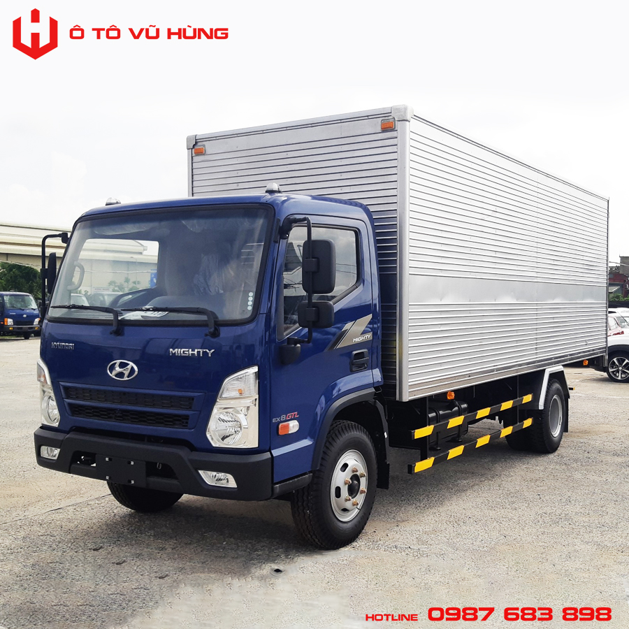 Xe Tải Hyundai Mighty EX8 GTL 7 Tấn Thùng Kín