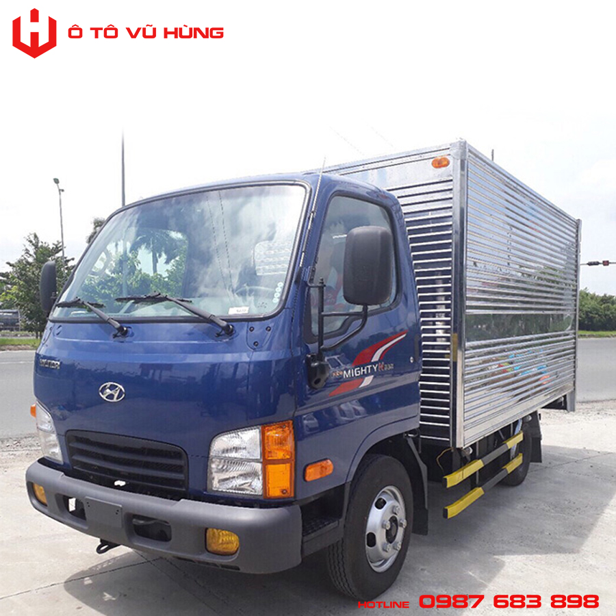 Xe Tải Hyundai New Mighty N250 1T9 Thùng Kín Bửng Nâng Xe Tải Hyundai New Mighty N250 1T9 Thùng Kín Bửng Nâng